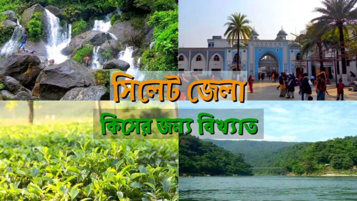 সিলেট জেলা কিসের জন্য বিখ্যাত । Sylhet kiser jonno bikkhato